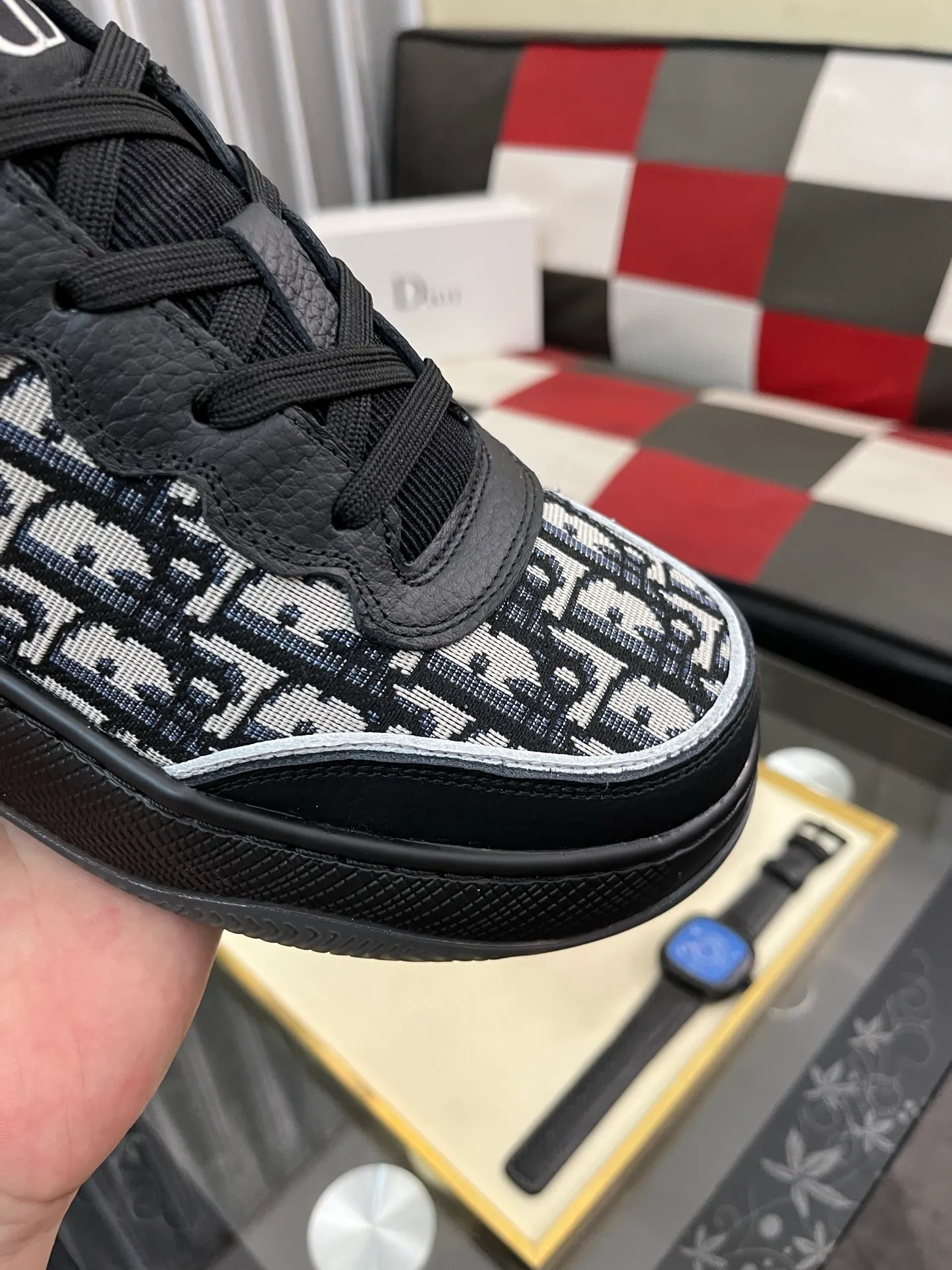 Men's Men's Shoes 💰440⌚️⌚️《DIOR*》The latest and most popular casual shoes, top brand [seduce] luxury~purchasing agent, top~quality. [Strong] The upper is made of imported breathable cowhide with material ➕ breathable sheepskin feet (•) and fine workmanship. Original stylish and stylish soft rubber wear-resistant outsole, light and comfortable on the foot, size: 38-444️⃣colors available